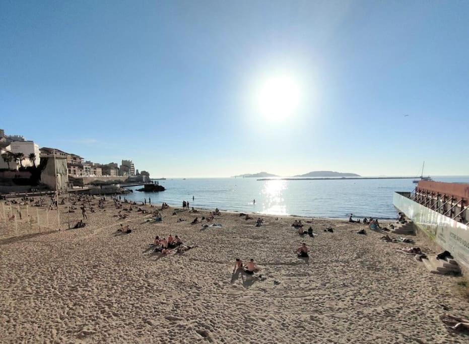 Loft Spacieux-2 Min De La Plage Marseille Eksteriør bilde